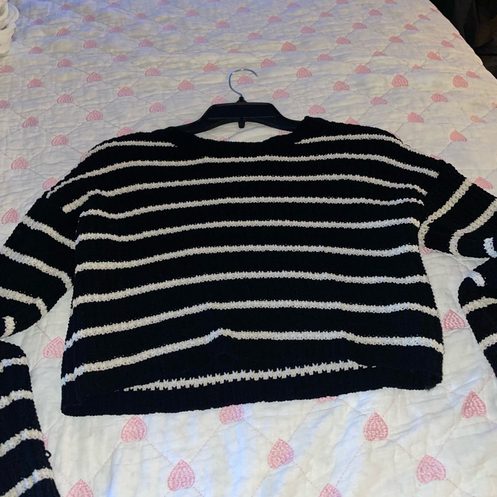 Chic Striped Women's Sweater